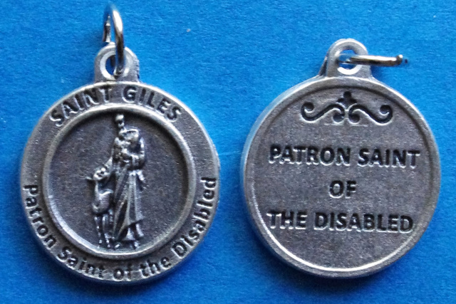 St. Giles Round Medal - Disabled